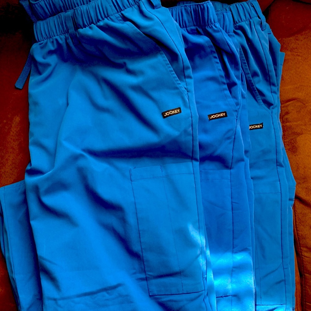 Men’s Jockey Cargo Scrub Pant, Royal Blue